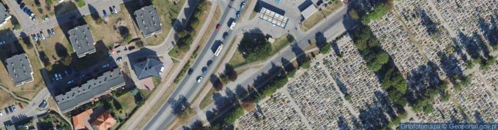 Zdjęcie satelitarne Króla Władysława Jagiełły ul.