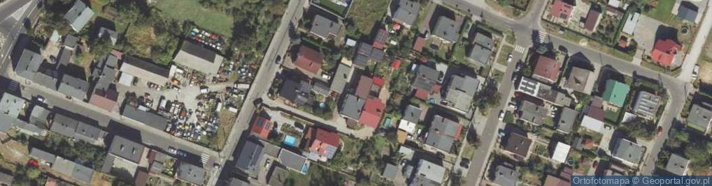 Zdjęcie satelitarne Krótka ul.