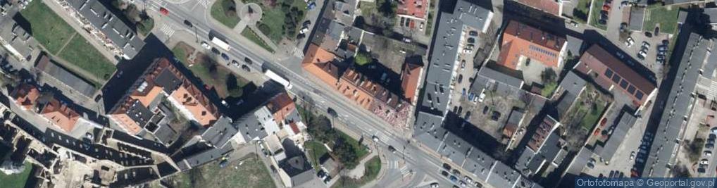 Zdjęcie satelitarne Krakowska ul.
