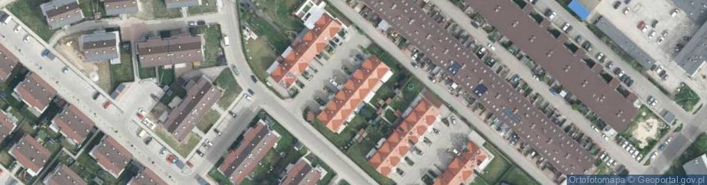 Zdjęcie satelitarne Królowej Elżbiety ul.
