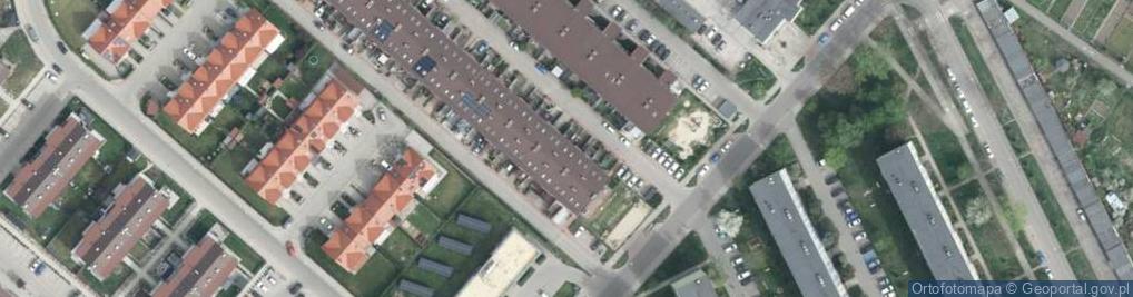 Zdjęcie satelitarne Królowej Elżbiety ul.