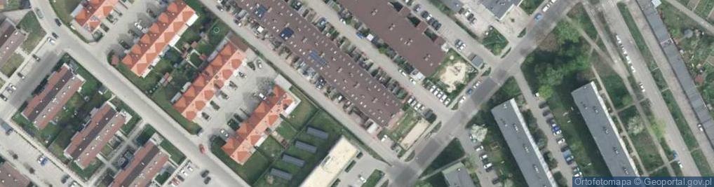 Zdjęcie satelitarne Królowej Elżbiety ul.