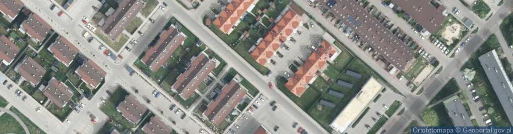 Zdjęcie satelitarne Królowej Elżbiety ul.