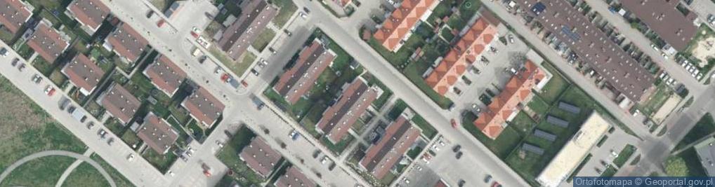 Zdjęcie satelitarne Królowej Elżbiety ul.