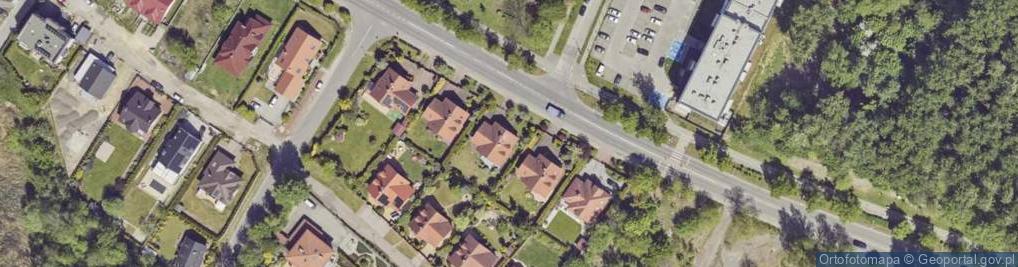 Zdjęcie satelitarne Krasickiego Ignacego, bp. ul.