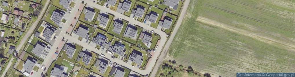Zdjęcie satelitarne Krokusów ul.