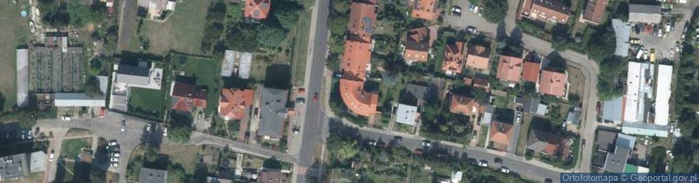 Zdjęcie satelitarne Krakowska ul.