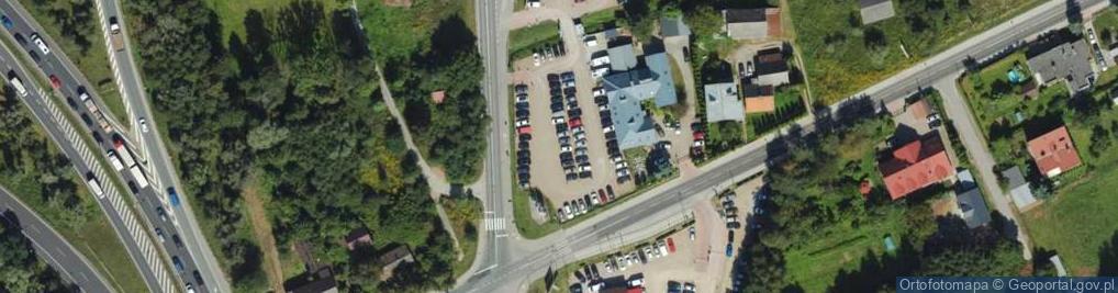 Zdjęcie satelitarne Krakowska ul.