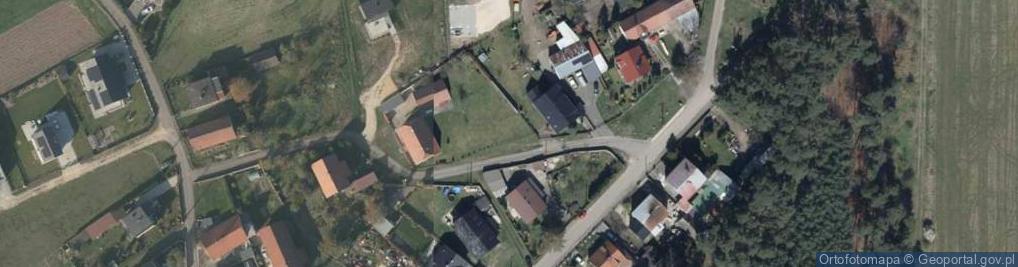 Zdjęcie satelitarne Krzywa ul.