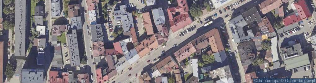 Zdjęcie satelitarne Krakowska ul.