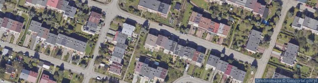 Zdjęcie satelitarne Królowej Jadwigi ul.