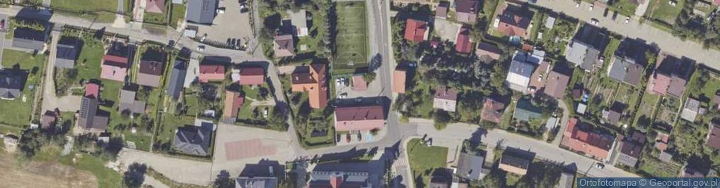 Zdjęcie satelitarne Krzyska ul.