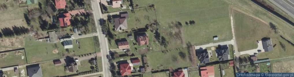 Zdjęcie satelitarne Krzyska ul.