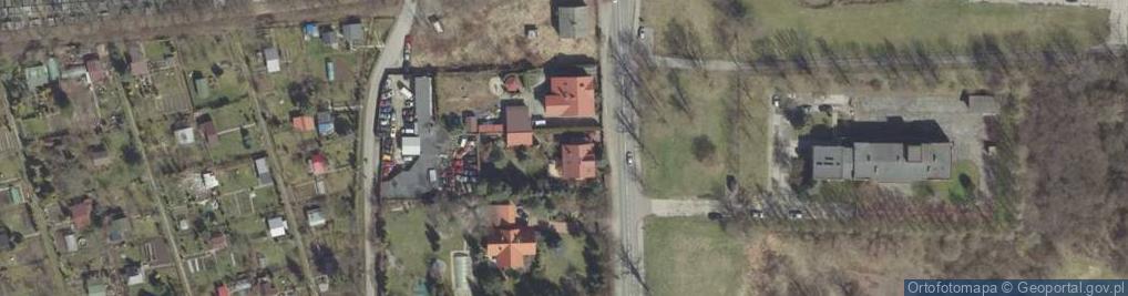 Zdjęcie satelitarne Krzyska ul.