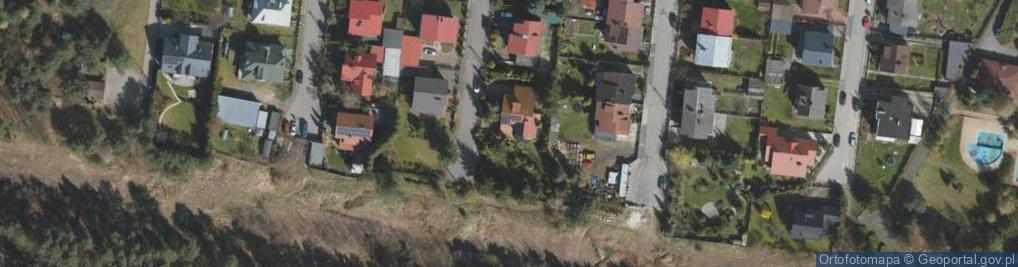 Zdjęcie satelitarne Krokusowa ul.