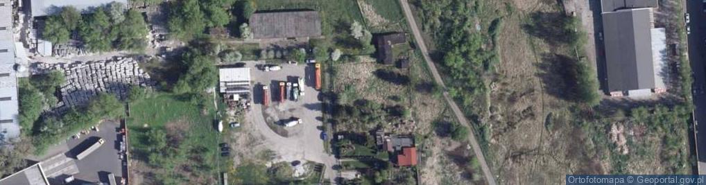 Zdjęcie satelitarne Kraińska ul.