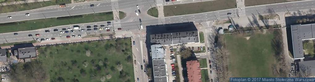 Zdjęcie satelitarne Krzyżanowskiego Seweryna ul.