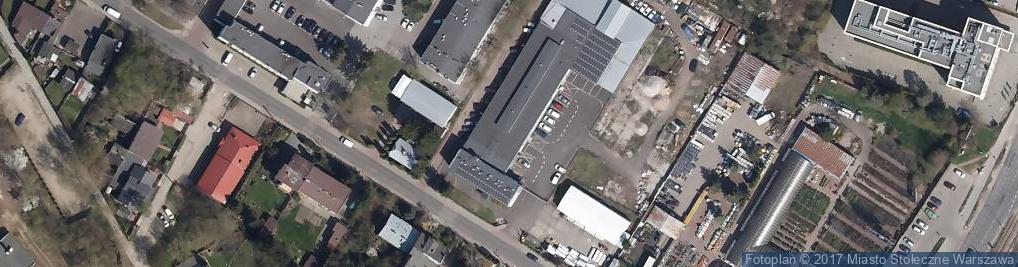 Zdjęcie satelitarne Krakowiaków ul.