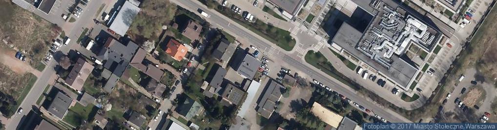 Zdjęcie satelitarne Krakowiaków ul.