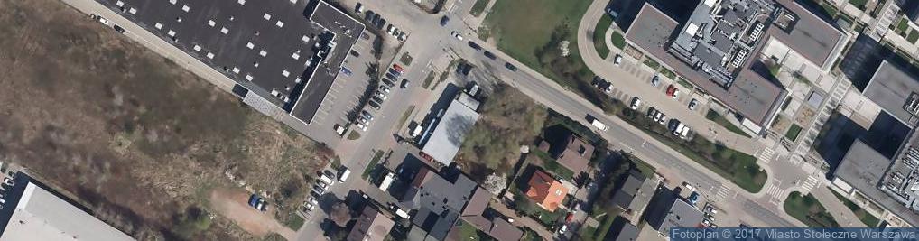 Zdjęcie satelitarne Krakowiaków ul.