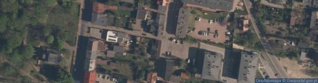 Zdjęcie satelitarne Krakowski Zaułek ul.