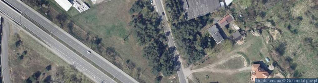 Zdjęcie satelitarne Krzywa Góra ul.