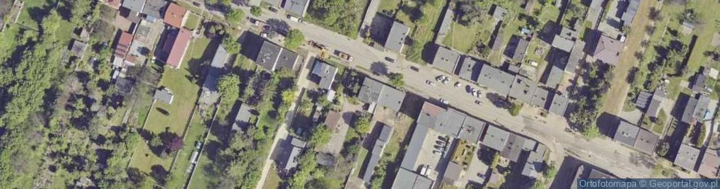 Zdjęcie satelitarne Króla Jana III Sobieskiego ul.