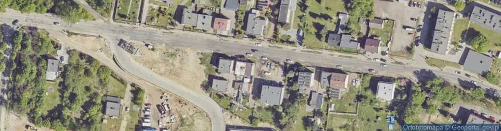 Zdjęcie satelitarne Króla Jana III Sobieskiego ul.