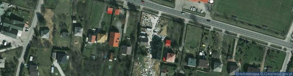 Zdjęcie satelitarne Krzeszowicka ul.