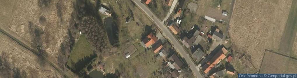 Zdjęcie satelitarne Krzywy Wołów ul.