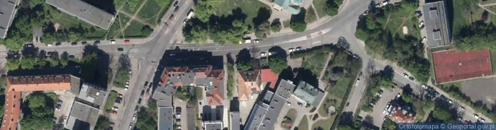 Zdjęcie satelitarne Krucza ul.