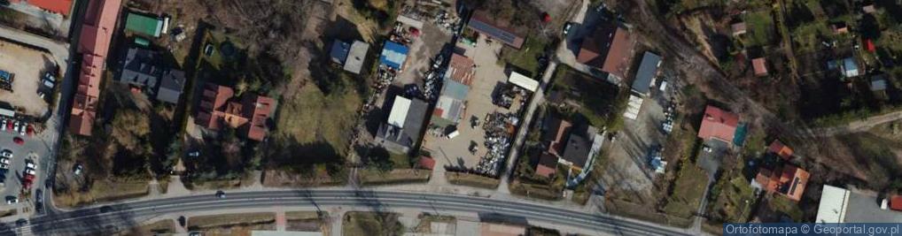Zdjęcie satelitarne Krakowska ul.
