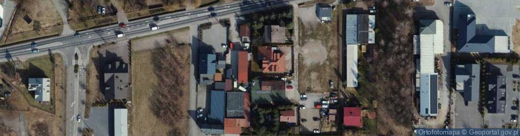 Zdjęcie satelitarne Krakowska ul.