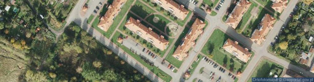 Zdjęcie satelitarne Królowej Luizy ul.