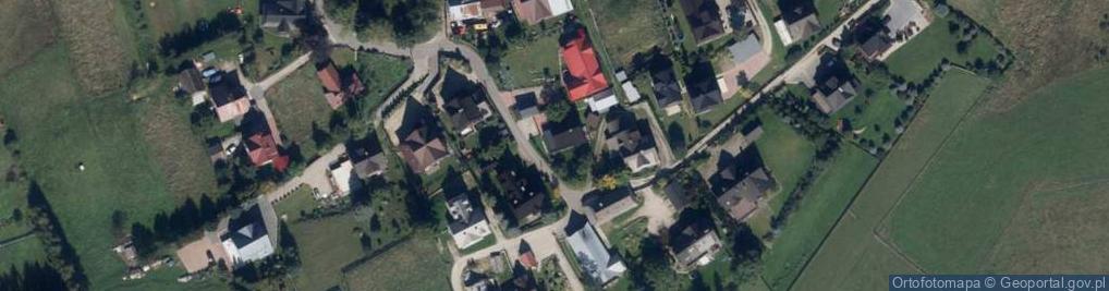 Zdjęcie satelitarne Krzeptówki ul.