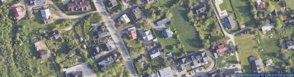 Zdjęcie satelitarne Krzeptowskiego Józefa, przewodnika ul.