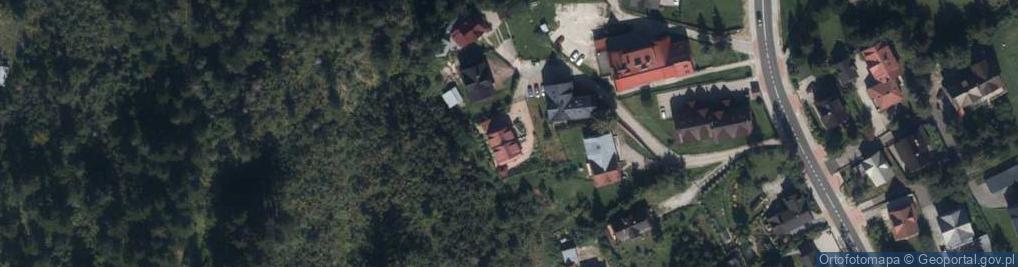 Zdjęcie satelitarne Krzeptowskiego Józefa, przewodnika ul.