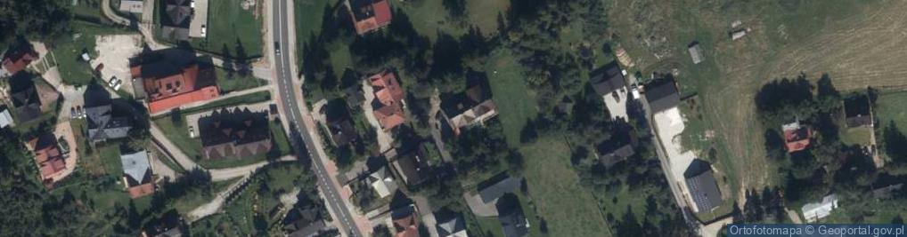 Zdjęcie satelitarne Krzeptowskiego Józefa, przewodnika ul.