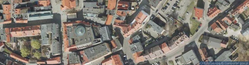 Zdjęcie satelitarne Krawiecka ul.