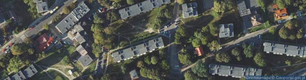 Zdjęcie satelitarne Krasickiego Ignacego, bp. ul.
