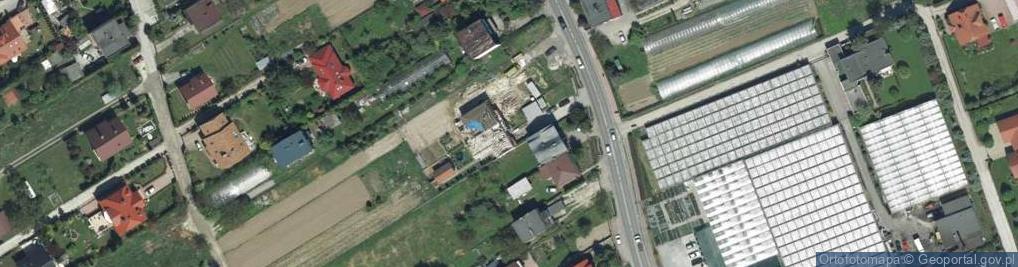Zdjęcie satelitarne Krakowskie Przedmieście ul.