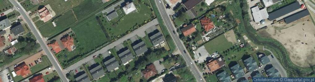 Zdjęcie satelitarne Krakowskie Przedmieście ul.