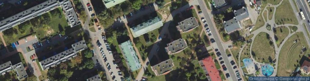 Zdjęcie satelitarne Księcia Witolda ul.