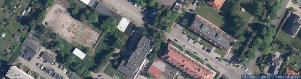 Zdjęcie satelitarne Księcia Bogusława X ul.