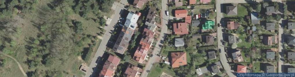 Zdjęcie satelitarne Księcia Kiejstuta ul.