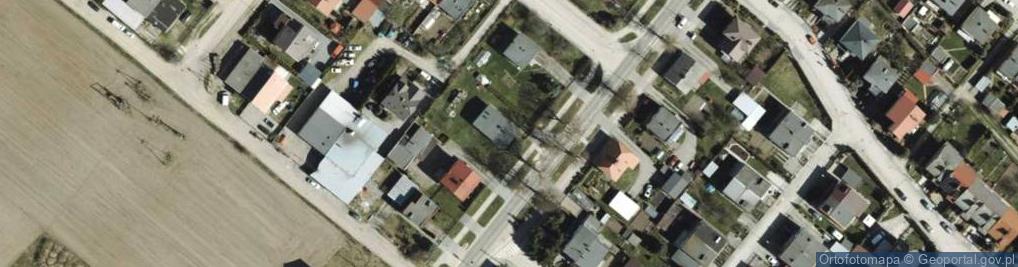 Zdjęcie satelitarne Księżodworska ul.