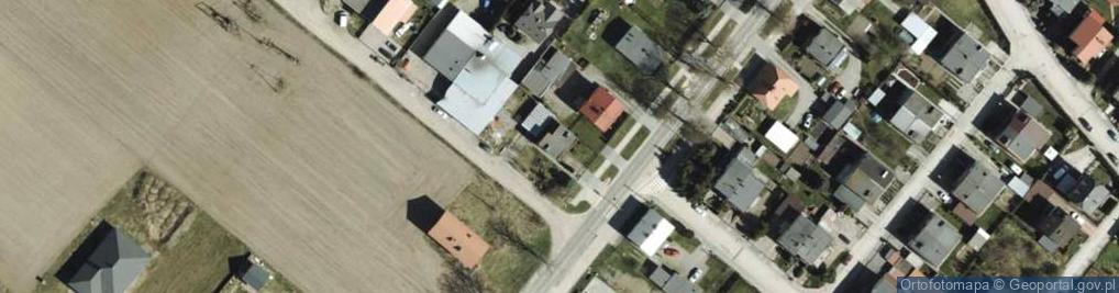 Zdjęcie satelitarne Księżodworska ul.