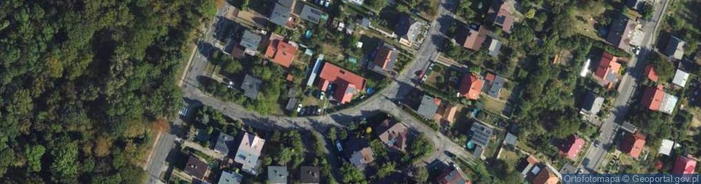 Zdjęcie satelitarne Księcia Witolda ul.