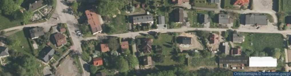 Zdjęcie satelitarne Księża ul.