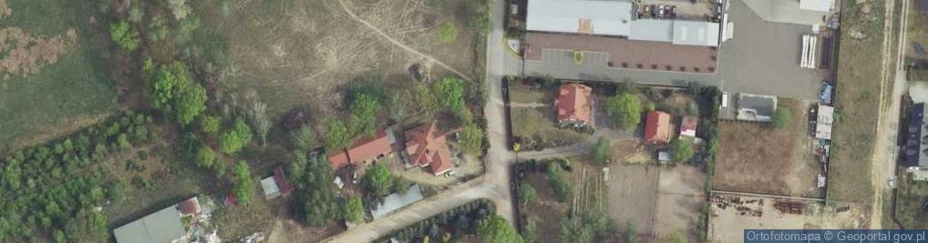 Zdjęcie satelitarne Książenicka ul.